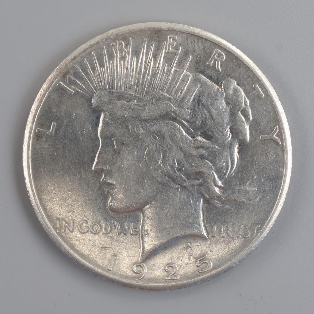 1925 US Peace Silver Dollar