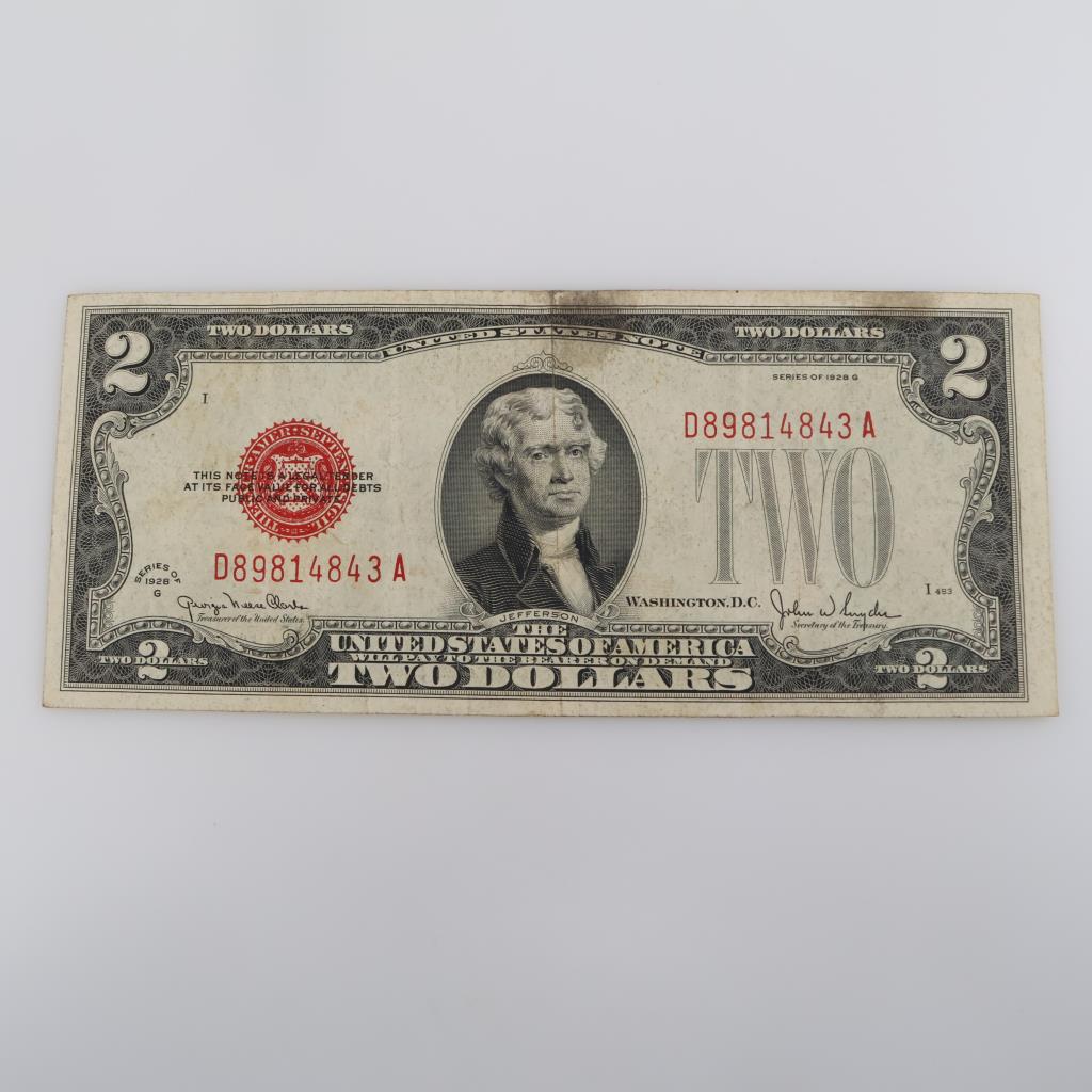 1928-G US $2 Note