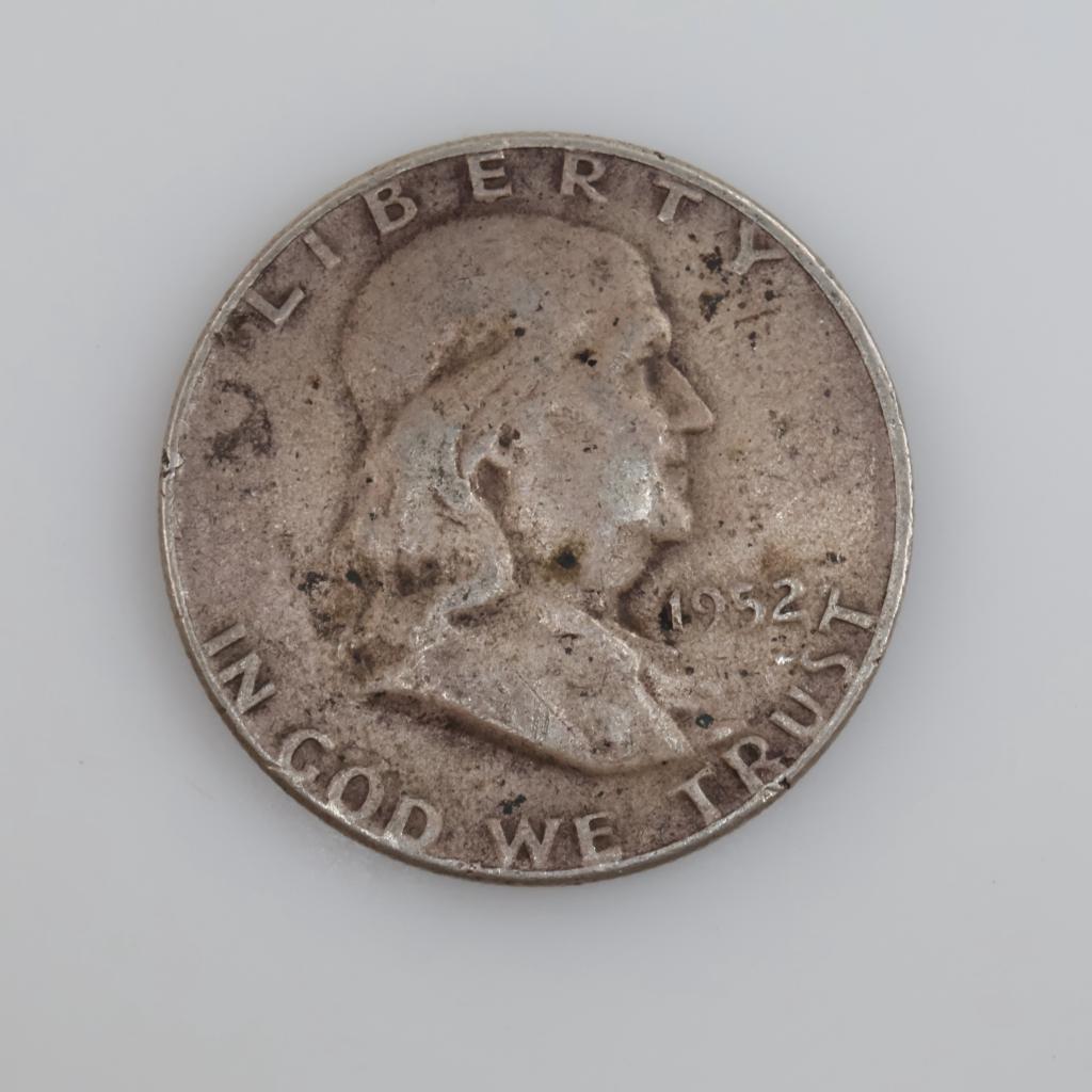 1952 Franklin Silver Half Dollar