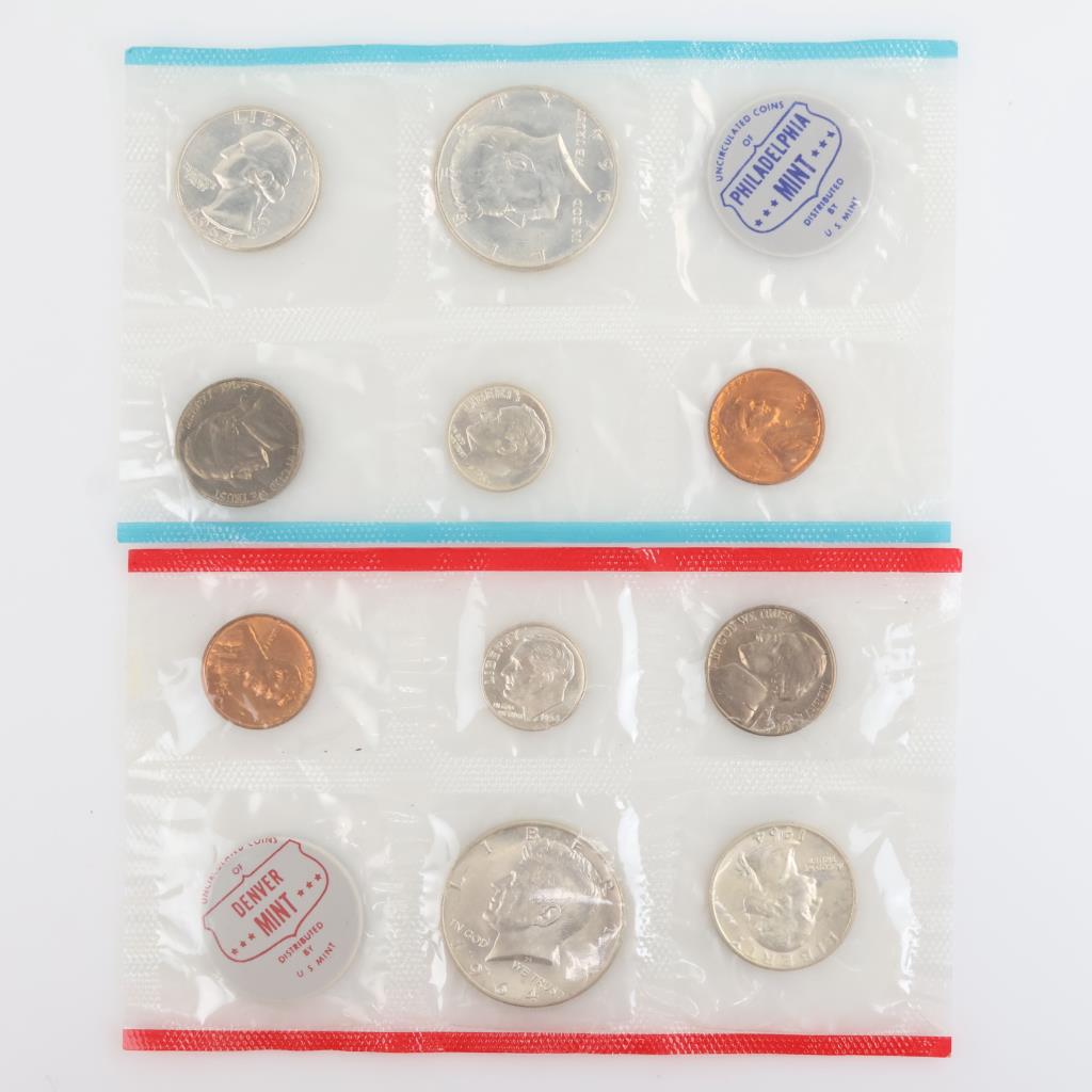 1964 P+D US Mint Set