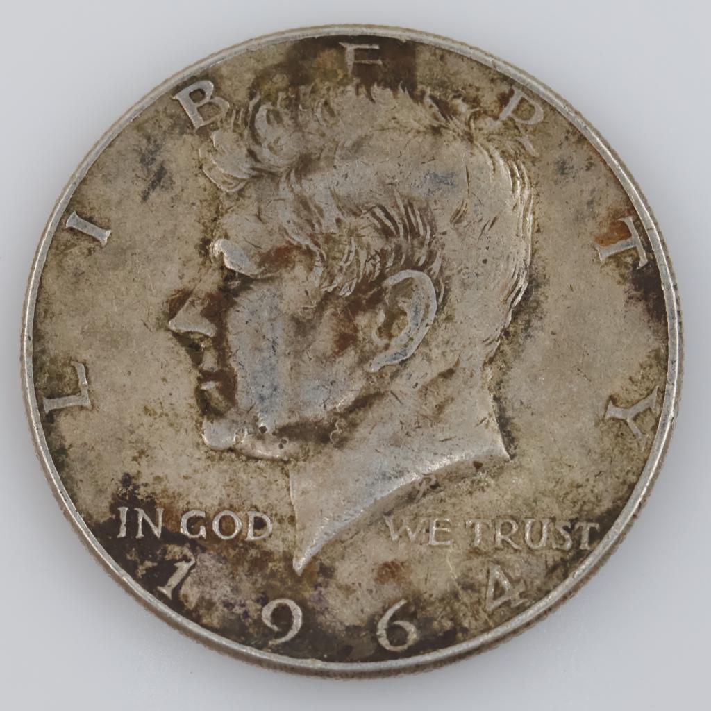 1964 US Kennedy Silver Half Dollar