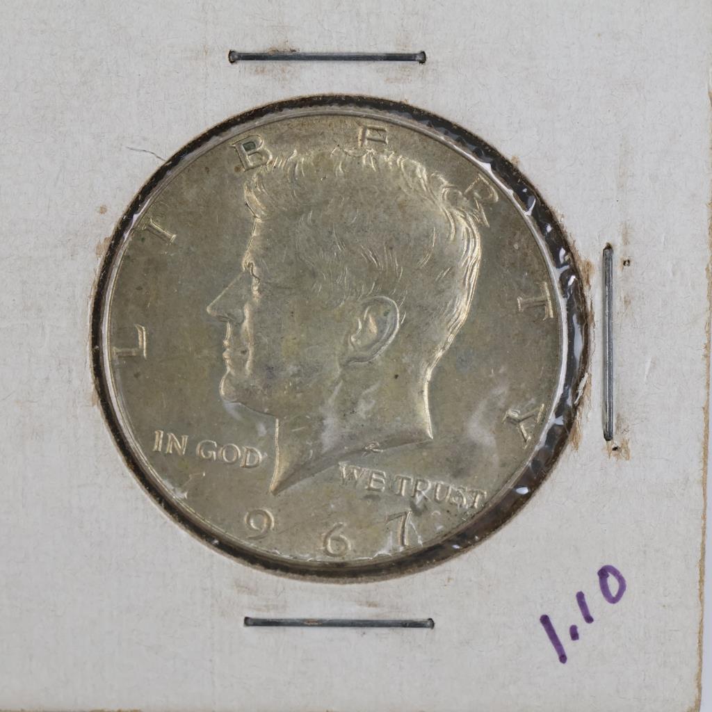 1967 Kennedy Silver-clad Half Dollar