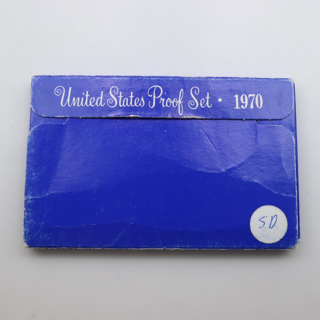 1970 PROOF SET IN OFFICIAL U.S. MINT DISPLAY SILVER UNCIRCULATED - Foto 11