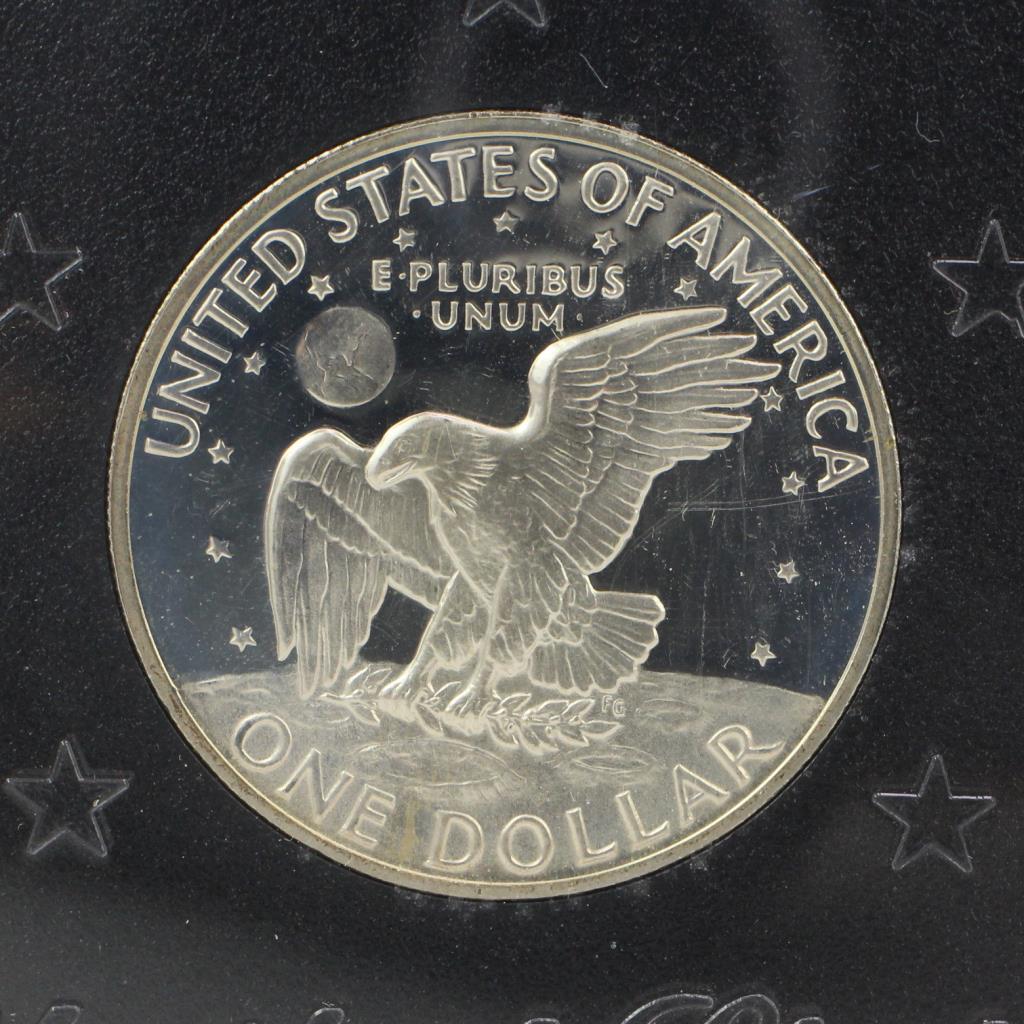 1972 US Mint Proof Eisenhower Dollar | Property Room