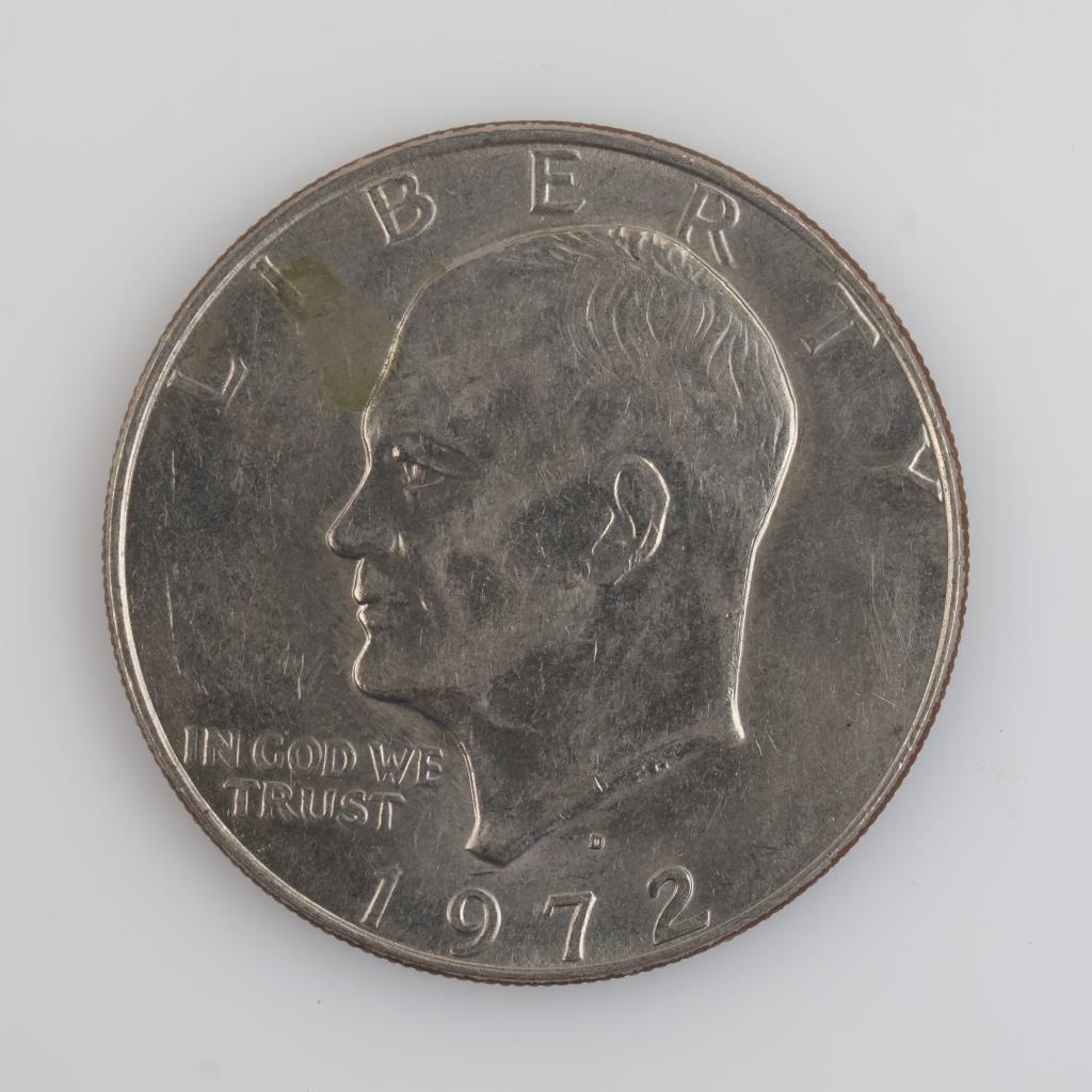1972-D US Eisenhower Dollar