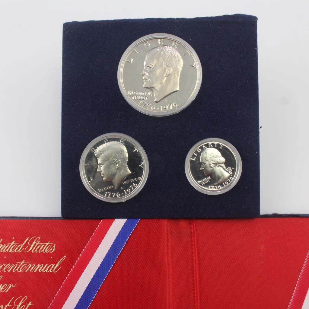 1976 US Bicentennial Silver Proof Set Property Room