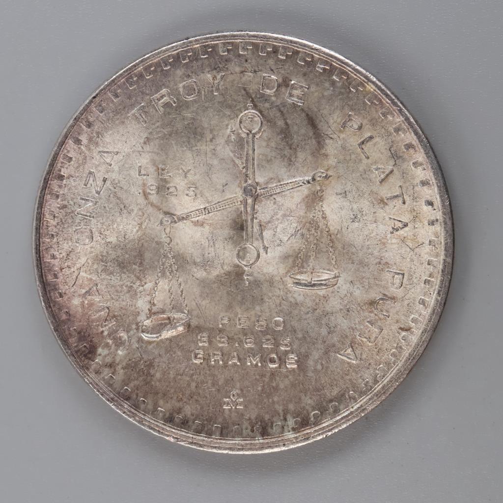 1980 Mexican Silver 1 Onza