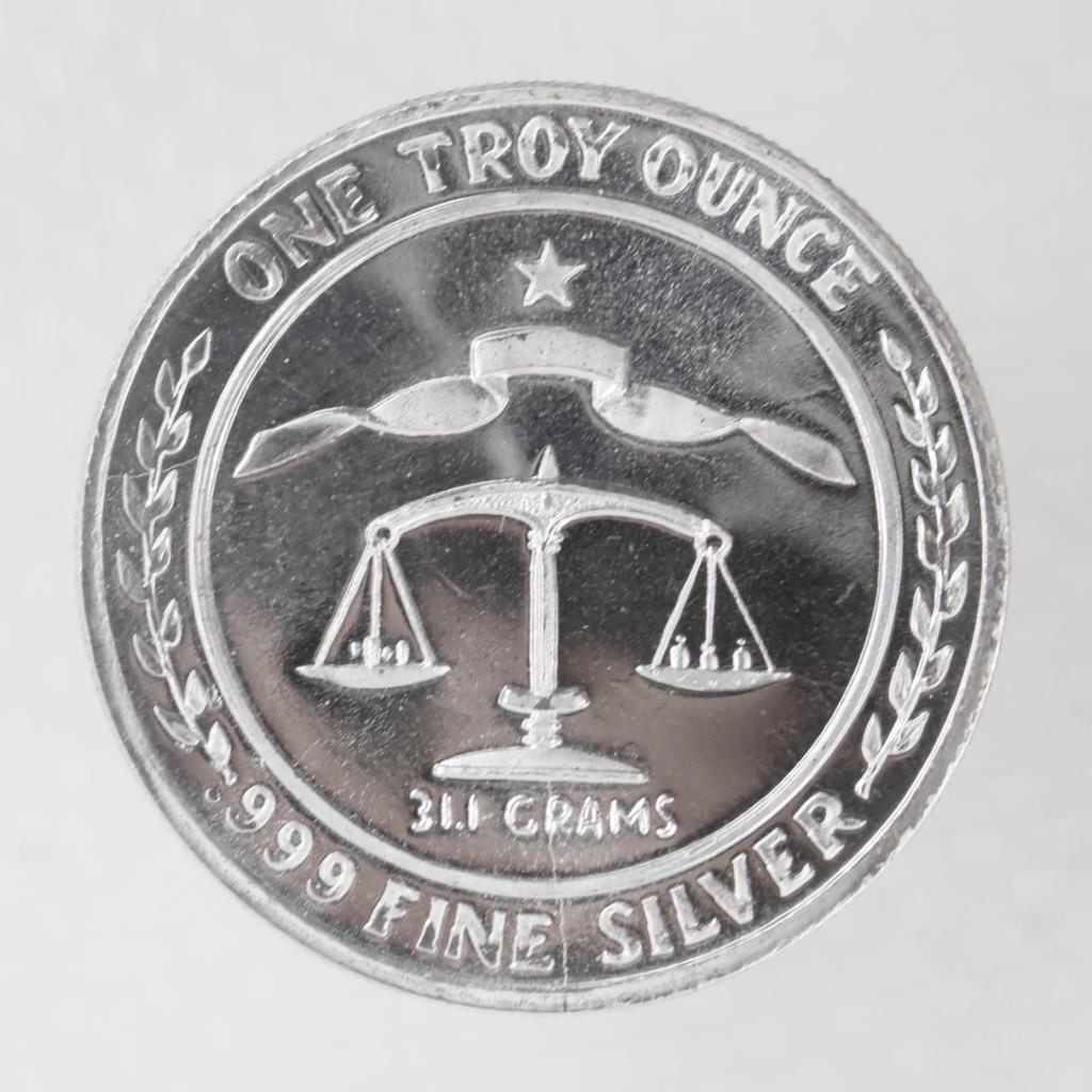 1984 Parliament Sheild Fine Silver 1 Troy Oz Round
