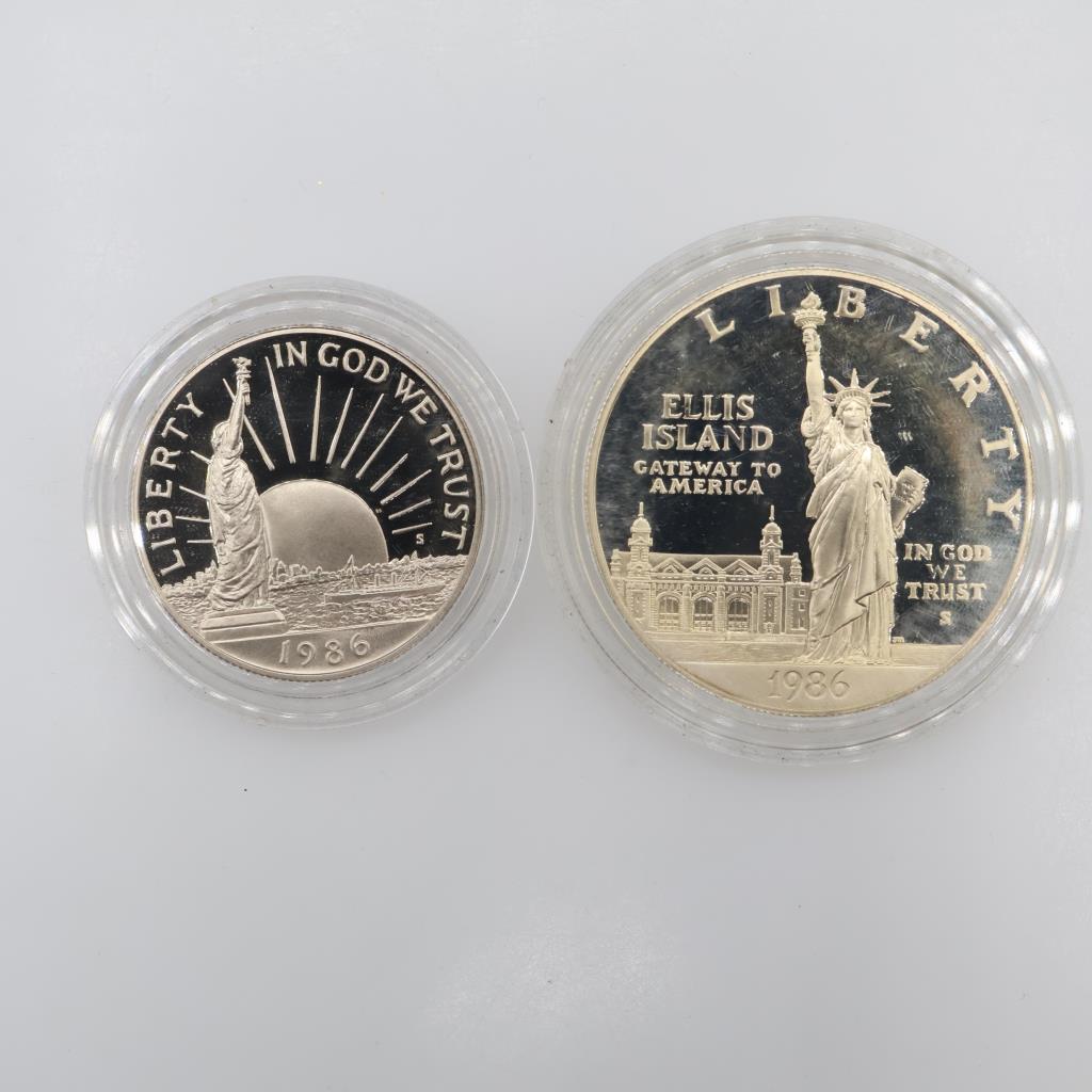 1986-S US Liberty Coins Proof Set