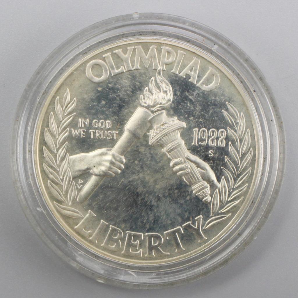 1988 Olympiad Liberty Silver Dollar Value