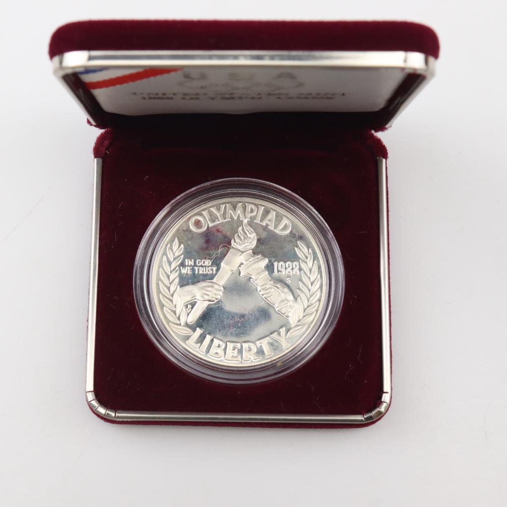 1988 olympic silver dollar