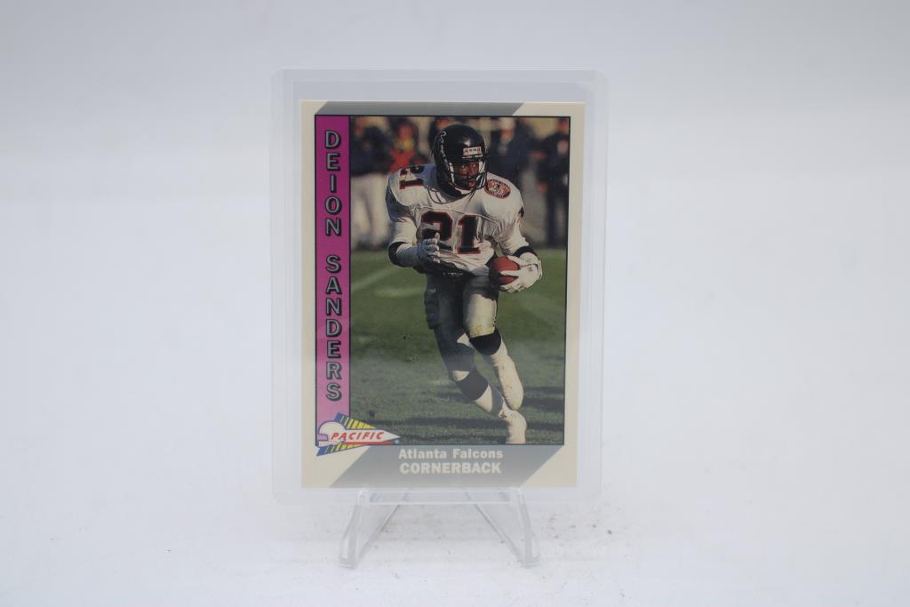1991 Pacific Deion Sanders 1 Property Room