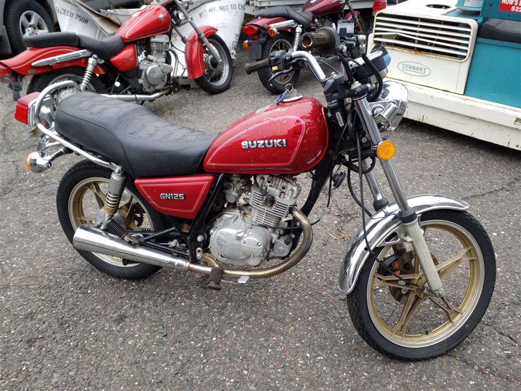 1993 Suzuki GN125E (Hartford, CT 06114)