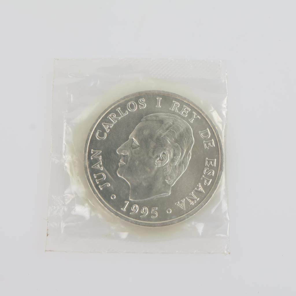 1995 Spanish Silver 2000 Pesetas