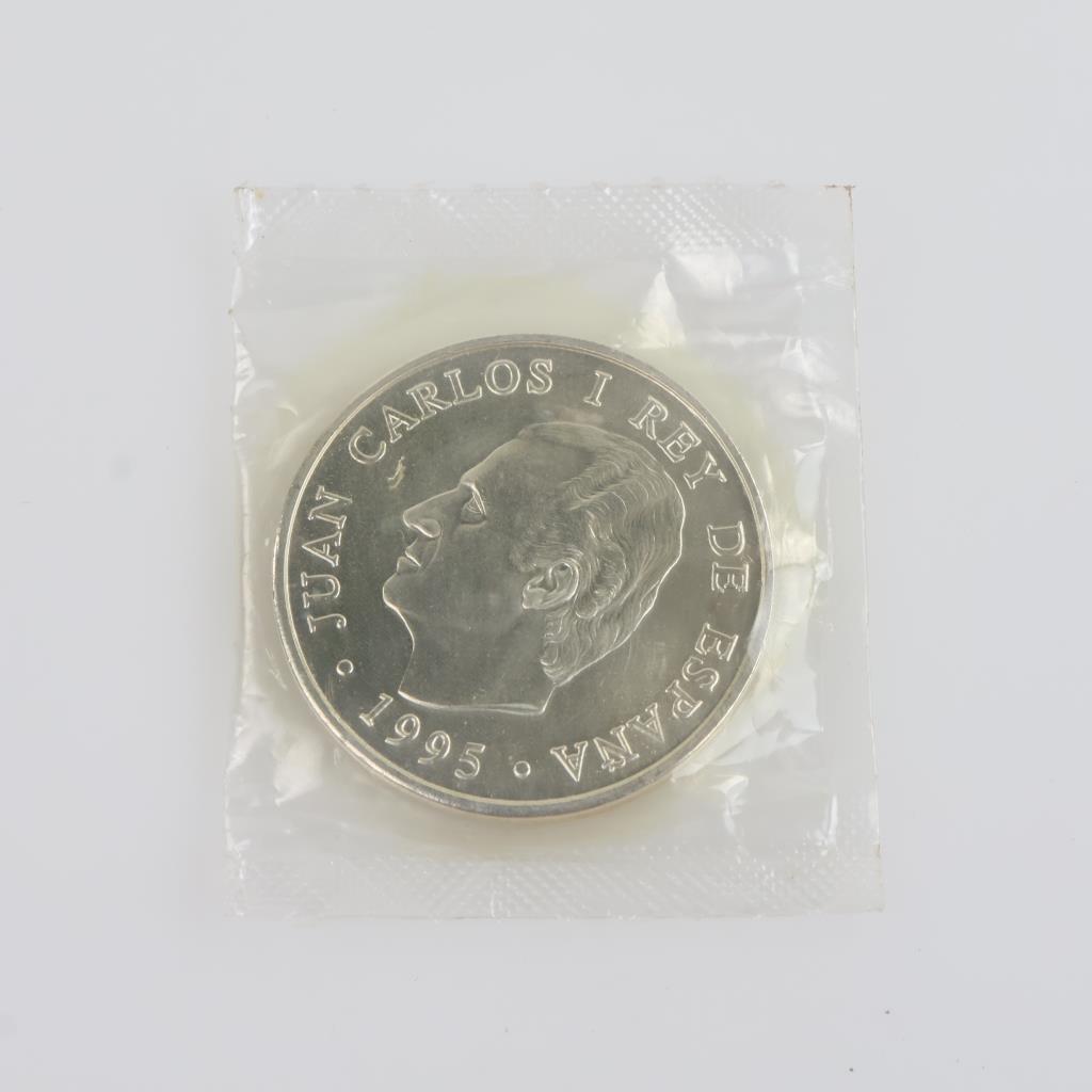 1995 Spanish Silver 2000 Pesetas