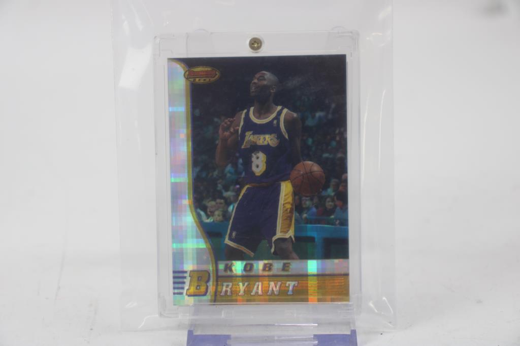 1996 Bowman’s Best Kobe Bryant #R23 Refractor Rookie RC LA Lakers