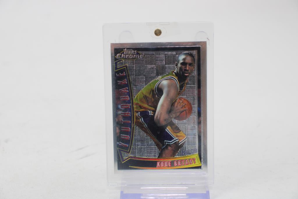 1996 Topps Chrome Kobe Bryant Youthquake #YQ15