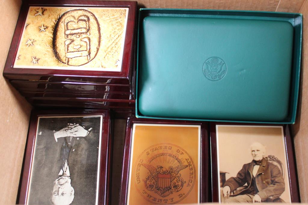 1996 United States Atlanta Centennial Olympic Games & Display Boxes For Collectible Items 8 Pieces