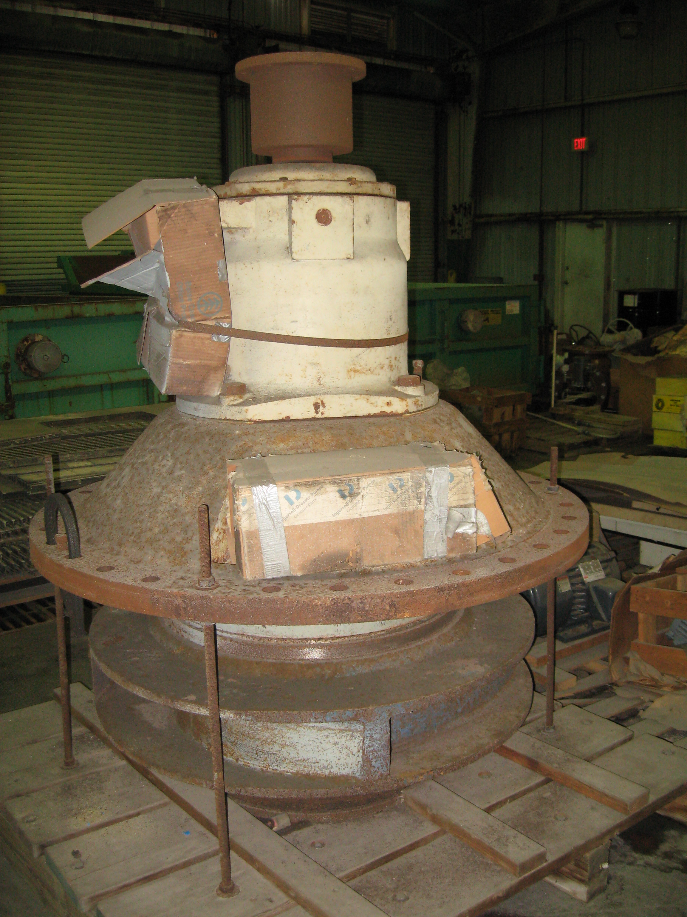 1998 Worthington Vertical NonClog Pump Rotating Assembly 40,000 gpm
