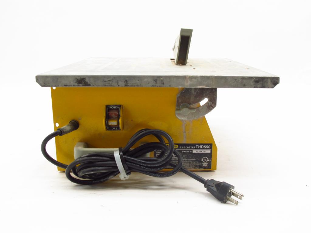 Workforce Tile Cutter Property Room