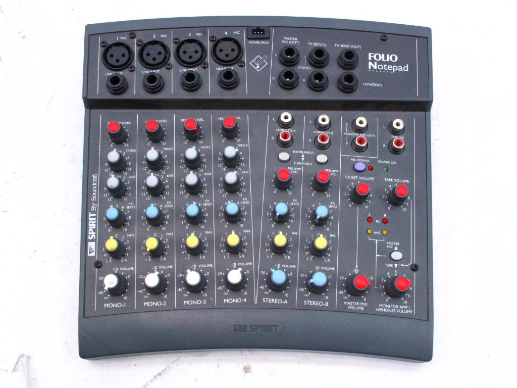 Folio Notepad Mixer Property Room