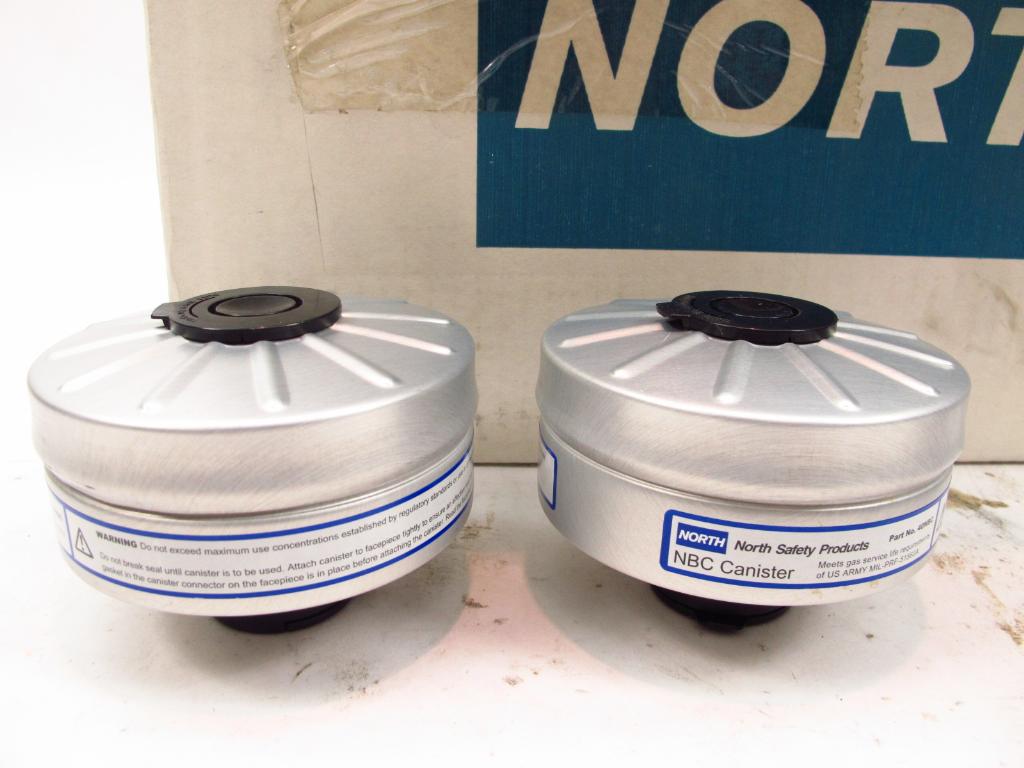 North Safety Products NBC Canisters 10+ Pieces Property Room