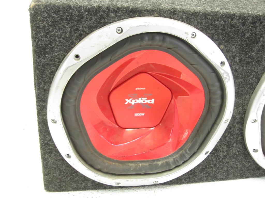 12" Sony Xplod Speakers In Box Property Room