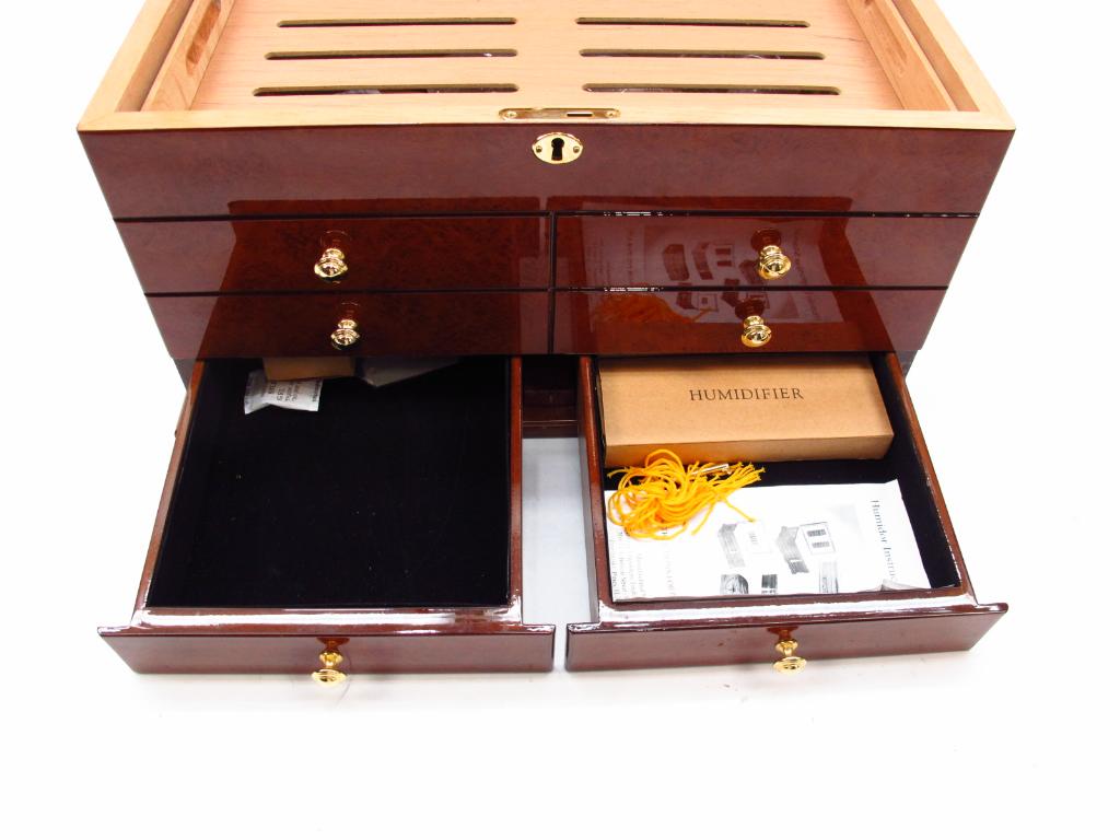 Quality Importers Cigar Humidor Property Room