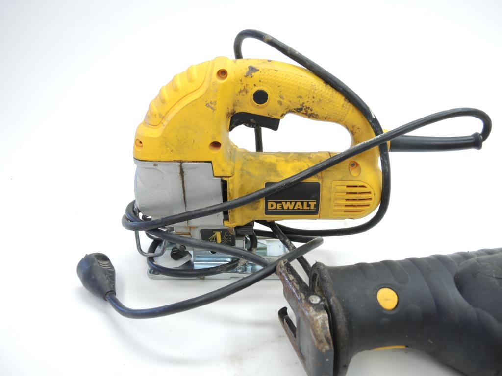 Dewalt Orbital Jig Saw And Sawzall Property Room
