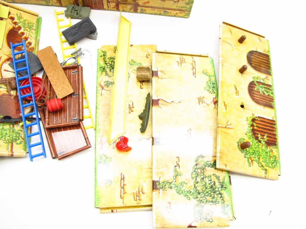 Vintage Marx Walt Disney 1950's Alamo Playset Property Room