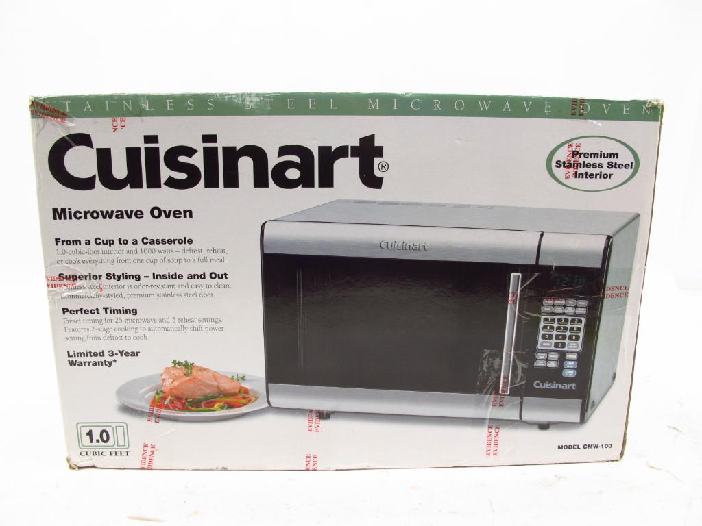 Cuisinart Microwave Oven Property Room