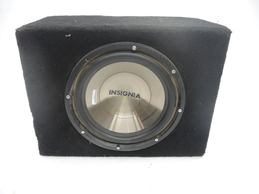 12" Insignia Subwoofer In A Enclosure Box Property Room