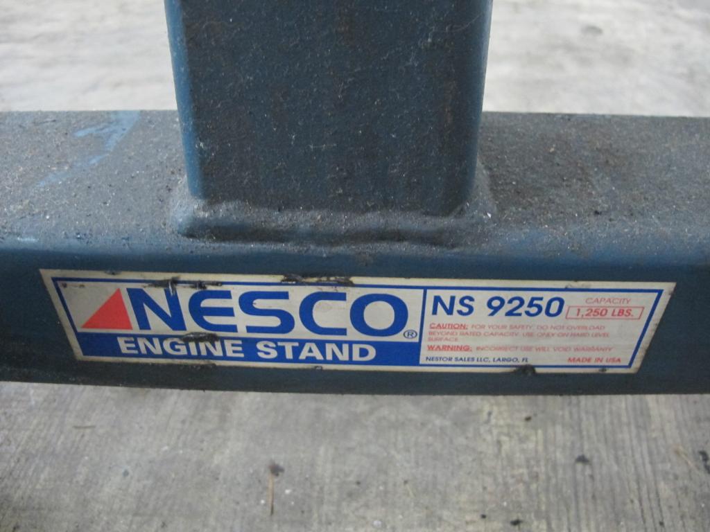 Nesco Engine Stand **FLORIDA APPT ONLY** Property Room