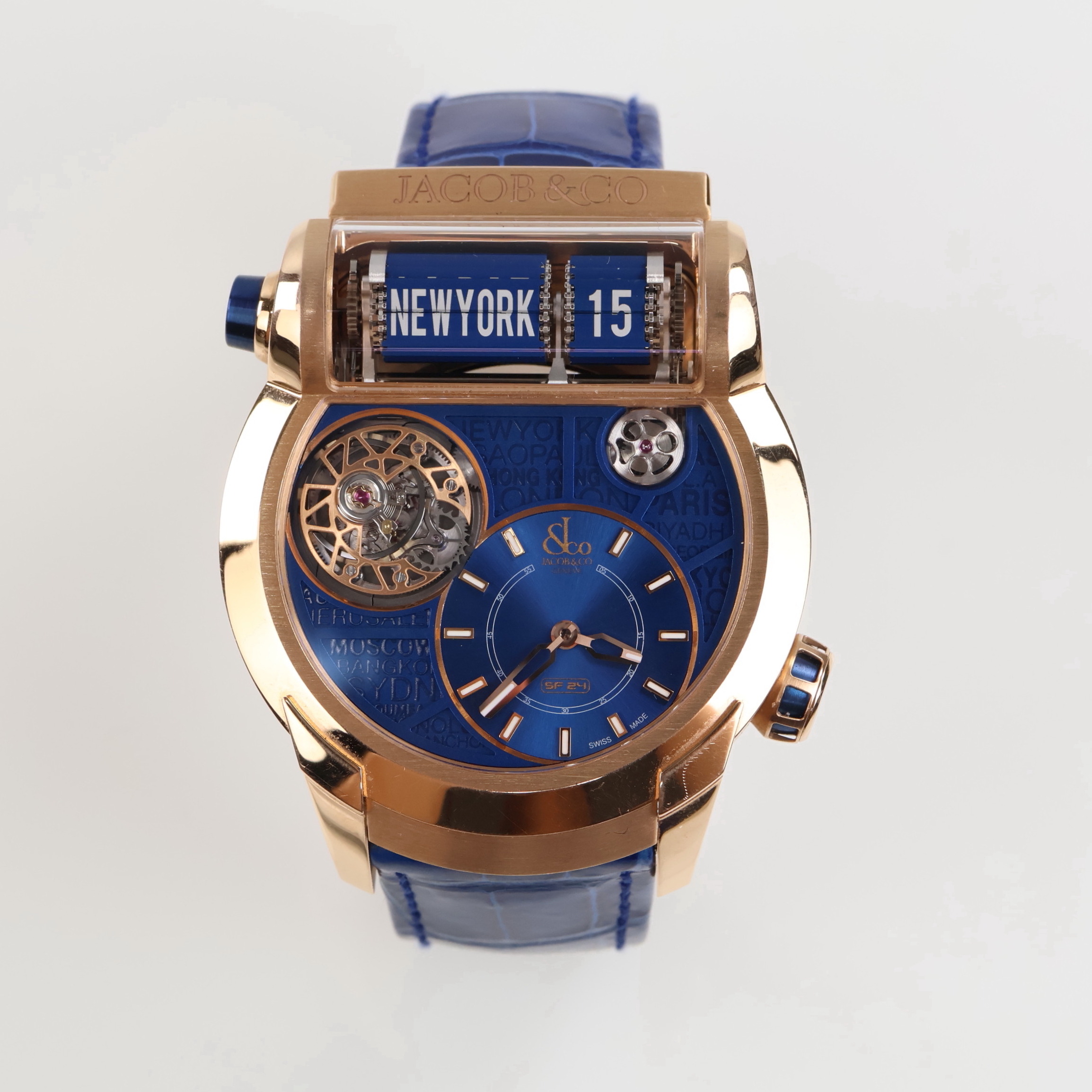 Jacob & Co 18kt Gold Epic Tourbillon Watch