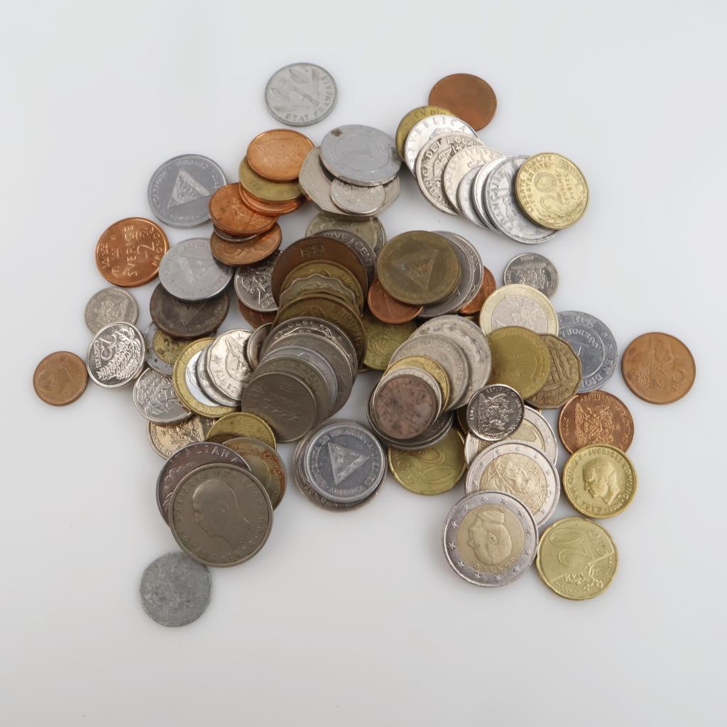 1+lb Foreign Coins