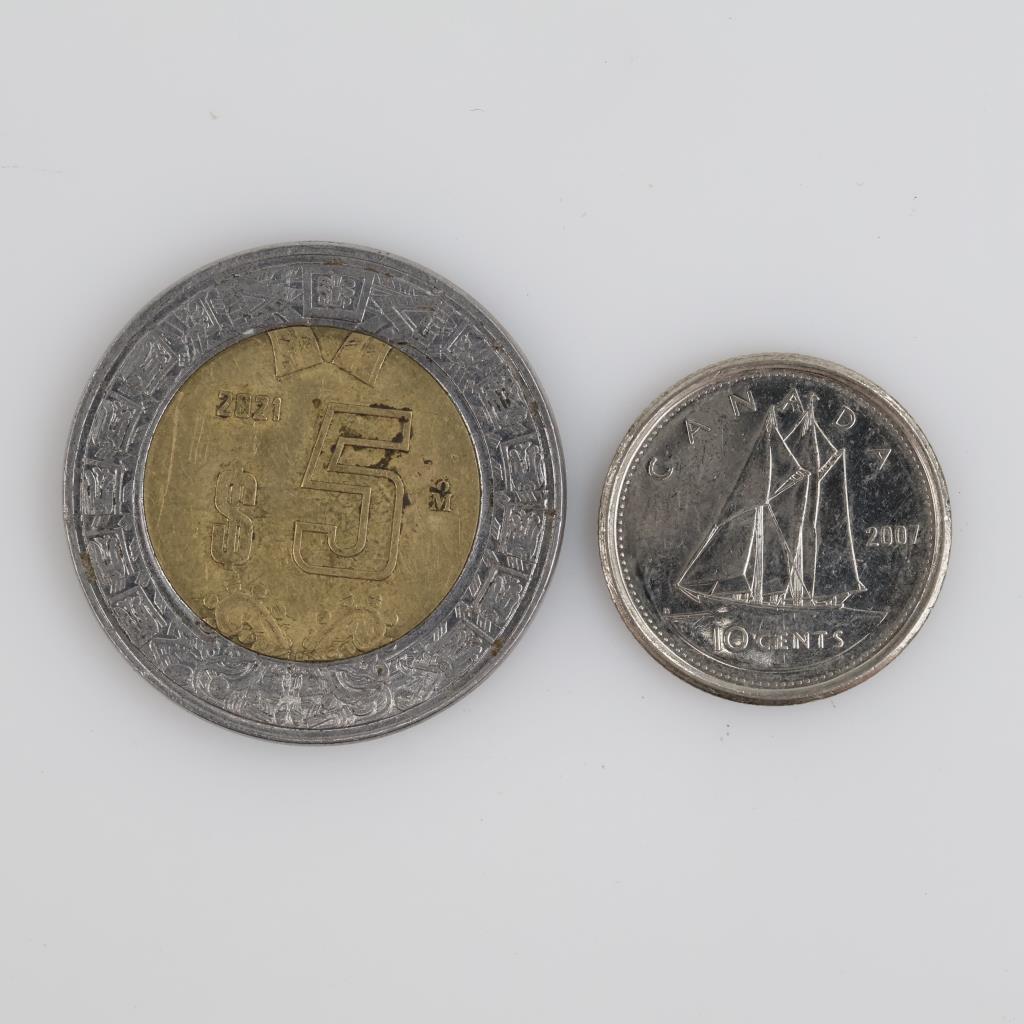 2 Foreign Coins