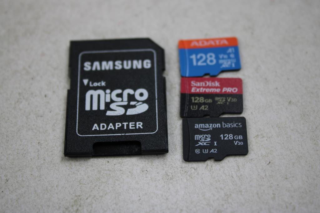 2 Microsd 128 Gb, And Adapter