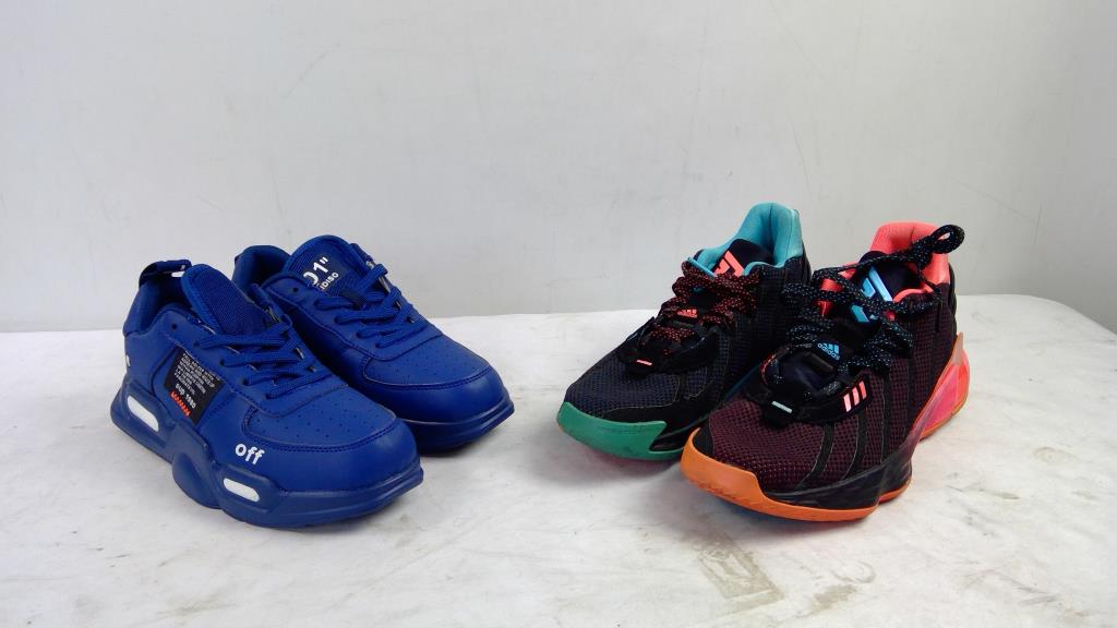 2 Pairs, Adidas,sudden  Shoes, Size 5.5, 38