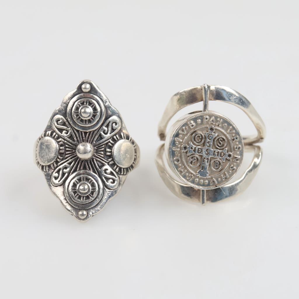 2 Silver Rings