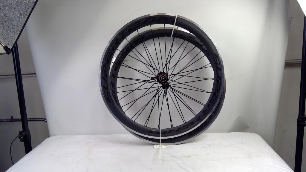 2 Superteam Carbon Fiber Bike Rims (no Tires)