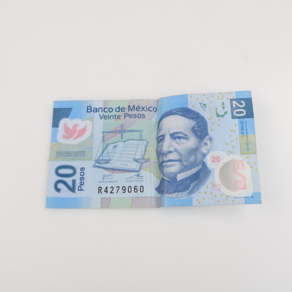 20 Mexican Pesos