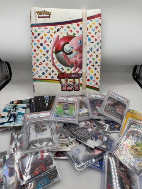 200+ Pokemon, Sports, And Magic The Gathering Trading Cards