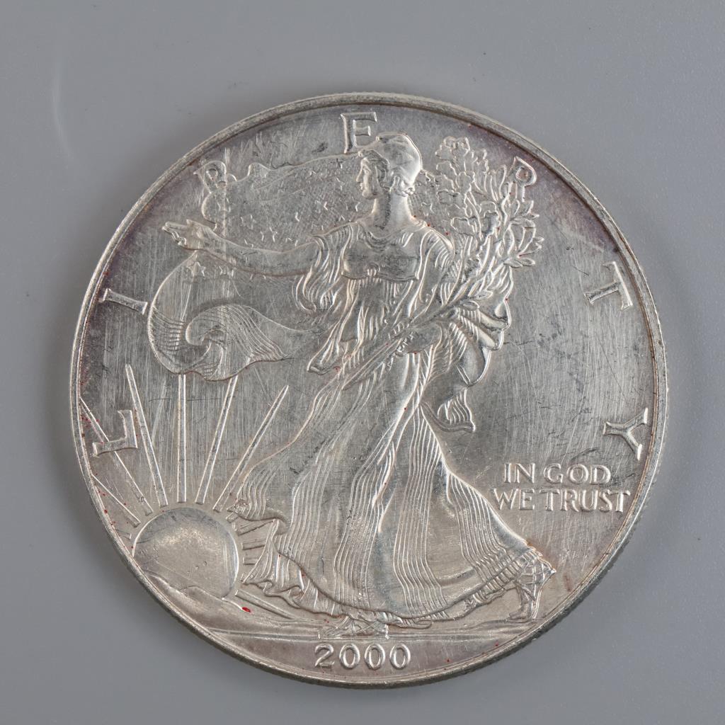 2000 American Eagle Fine Silver Dollar 1oz