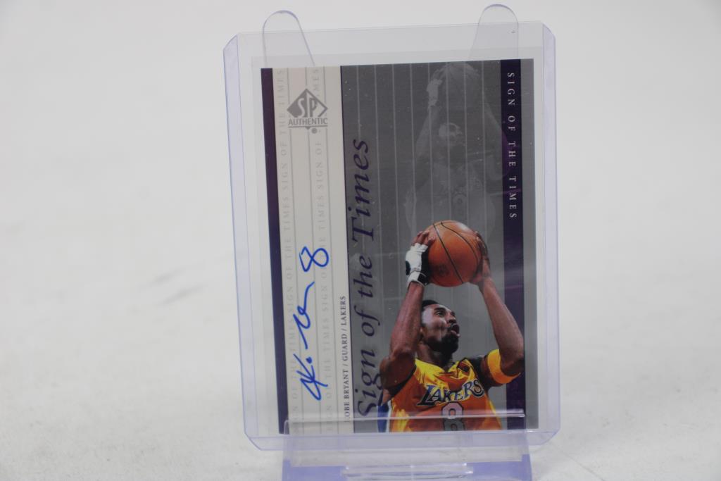 2000 SP Authentic Kobe Bryant Autograph #KB
