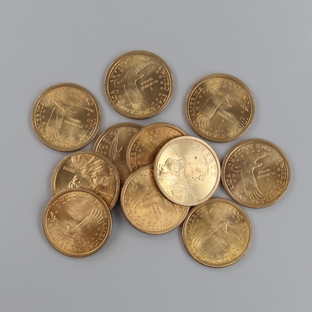 2000-P Sacagawea Dollar, 11 Pieces