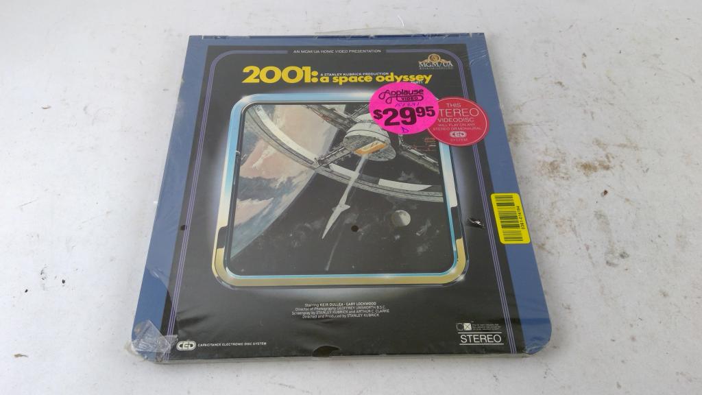 2001: A Space Odyssey Laser Discs Part 1 And 2