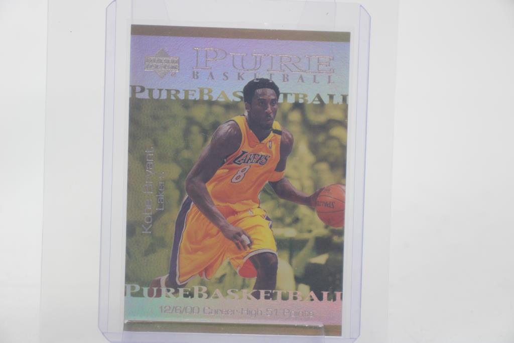 2001 UD Pure Basketball Kobe Bryant #PB4