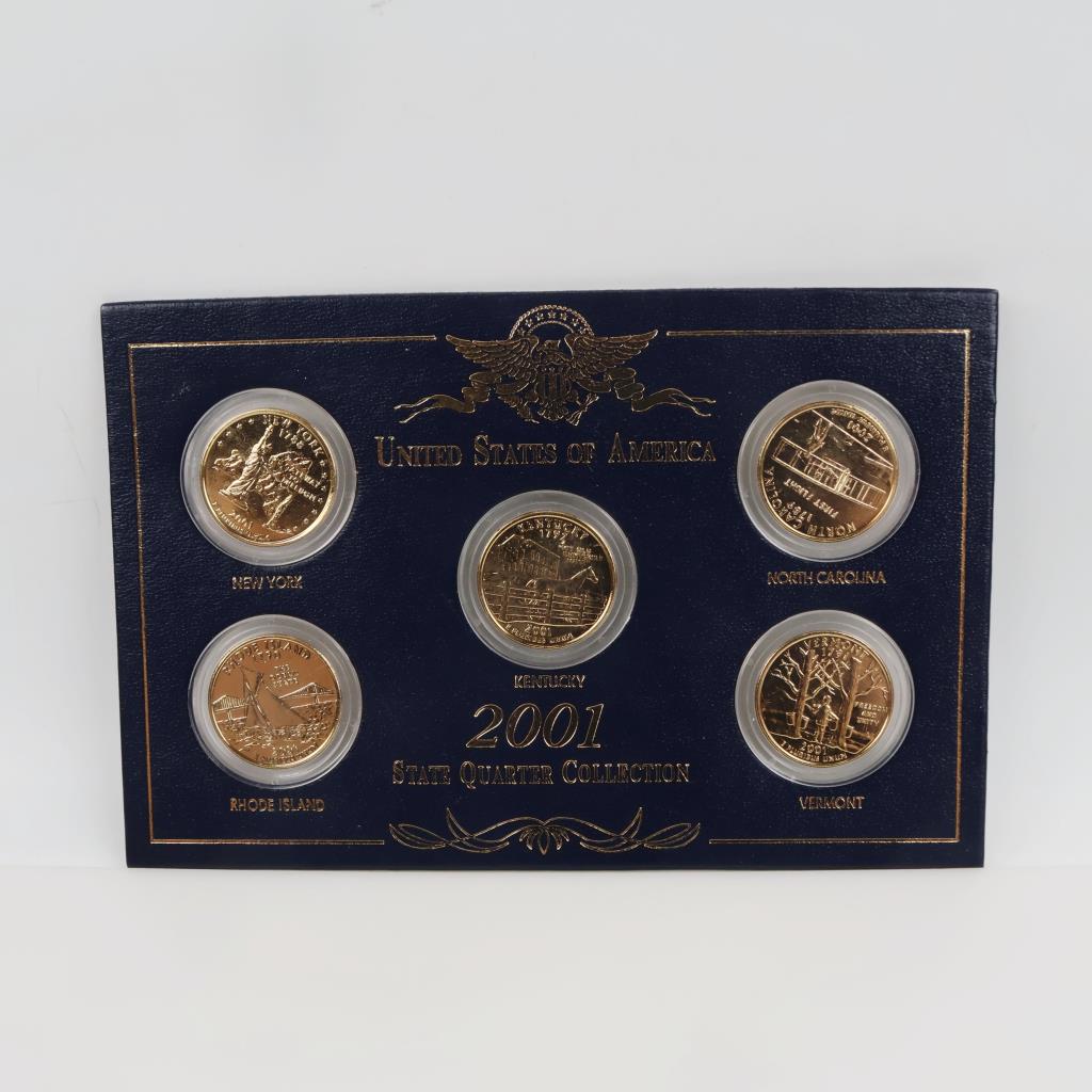 2001 US Statehood Quarter Collection