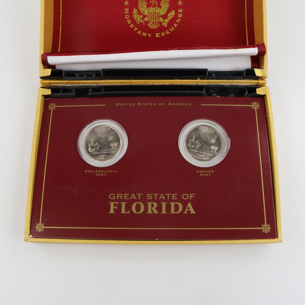 2004 P-D US Statehood Quarters