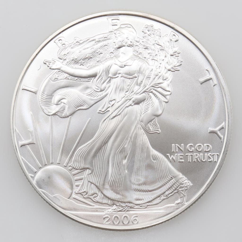 2006 American Eagle Fine Silver Dollar 1oz